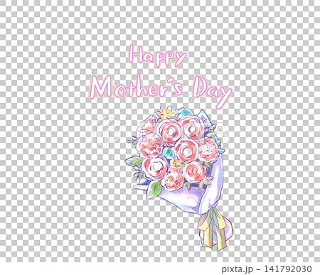 母親節玫瑰康乃馨花束 母親節玫瑰康乃馨花束 141792030