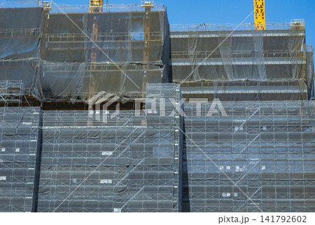 ビルの工事現場 ビルの工事現場 141792602