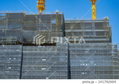 ビルの工事現場 ビルの工事現場 141792604