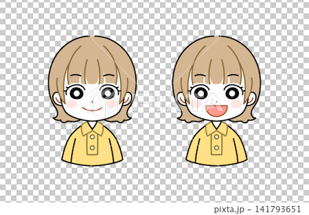 笑顔の女の子 笑顔の女の子 141793651