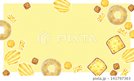 プレーンな焼き菓子のサムネイル素材 プレーンな焼き菓子のサムネイル素材 141797363