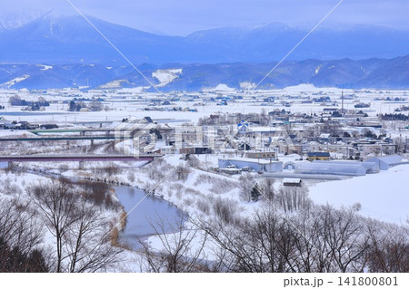 富良野の雪景色 富良野の雪景色 141800801