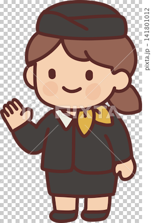 Flight Attendant Character Flight Attendant Character 141801012