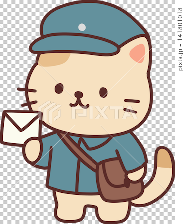 Postman Cat Character Postman Cat Character 141801018