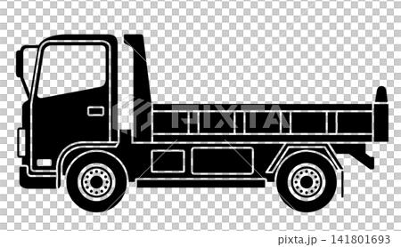 Dump truck icon Dump truck icon 141801693