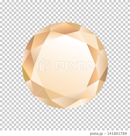 Transparent, jewel-like crystal material (beige) Transparent, jewel-like crystal material (beige) 141801789