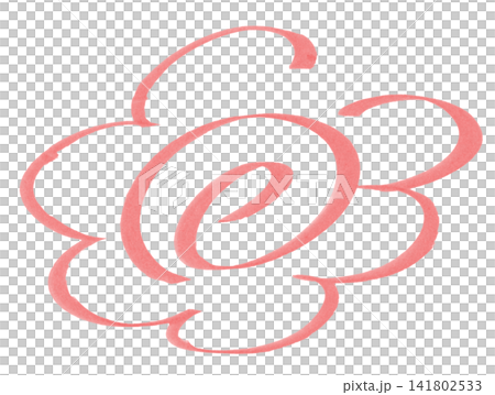 Flower circles drawn with thick markers Flower circles drawn with thick markers 141802533
