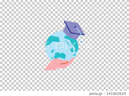 留学のイメージイラスト 141802629