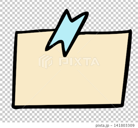 Hand drawn notepad with tape for table essentials, writing, meeting, presentation, office supplies, office workers, business, back to school, data, weekdays, retail, stores, department store, working Hand drawn notepad with tape for table essentials, writing, meeting, presentation, office supplies, office workers, business, back to school, data, weekdays, retail, stores, department store, working 141803309