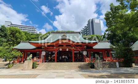 生田神社拝殿 141803573