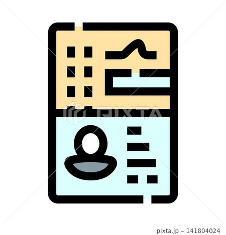 Patient health medical record data document icon Patient health medical record data document icon 141804024