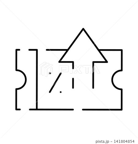 Coupon percent growth icon increasing financial marketing Coupon percent growth icon increasing financial marketing 141804854
