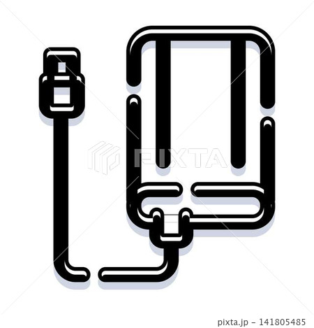 External hard drive connecting to data storage device 141805485
