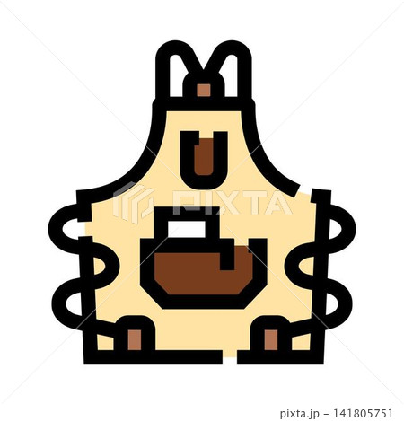 Apron protective clothing for cooking and crafting 141805751