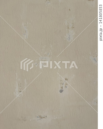 Close-up of Damaged Wall with Scratches and Peeling Paint 141805853