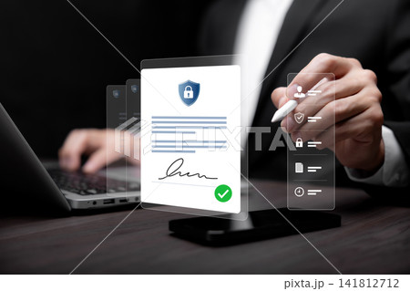 Secure Digital Signature and Electronic Document Verification 141812712