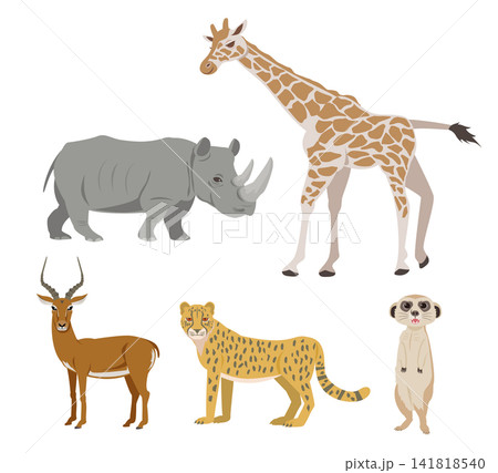 サバンナの動物達 サバンナの動物達 141818540