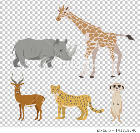 サバンナの動物達 サバンナの動物達 141818540