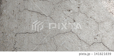 Fine Cracked Light Grey Stucco Surface Fine Cracked Light Grey Stucco Surface 141821839