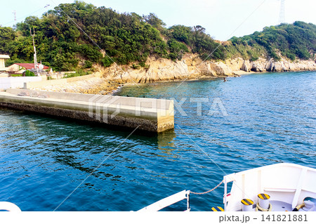 【香川】夏の男木島 夕方のめおんからの景色 【香川】夏の男木島 夕方のめおんからの景色 141821881