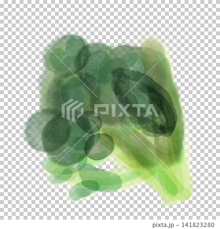 一幅水彩插畫,描繪的是西蘭花,一種新鮮的綠色蔬菜。 一幅水彩插畫,描繪的是西蘭花,一種新鮮的綠色蔬菜。 141823280