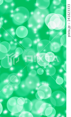 ミントグリーンの玉ボケが広がる清涼感のある抽象背景 ミントグリーンの玉ボケが広がる清涼感のある抽象背景 141823333