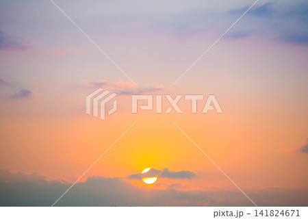 Cloudscape with dramatic sunset Cloudscape with dramatic sunset 141824671