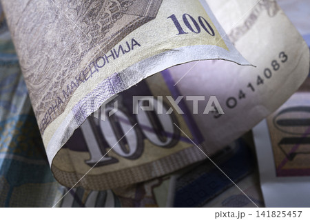 100 manedonian dinars banknote 100 manedonian dinars banknote 141825457