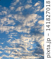 青空いっぱいに広がる羊雲｜爽やかな空と自然を感じる背景素材 141827018