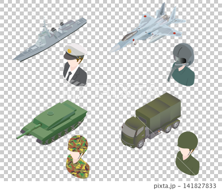 箱庭 働く人と乗り物 自衛隊 箱庭 働く人と乗り物 自衛隊 141827833