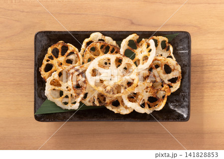 蓮根 揚げ 蓮根 揚げ 141828853