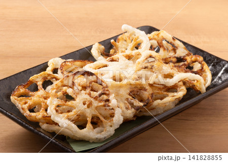 蓮根 揚げ 蓮根 揚げ 141828855