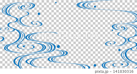 Background with a continuous flowing water pattern Background with a continuous flowing water pattern 141830316