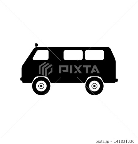 Camper Van Silhouette 141831330