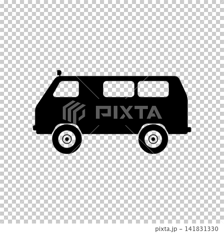 Camper Van Silhouette 141831330