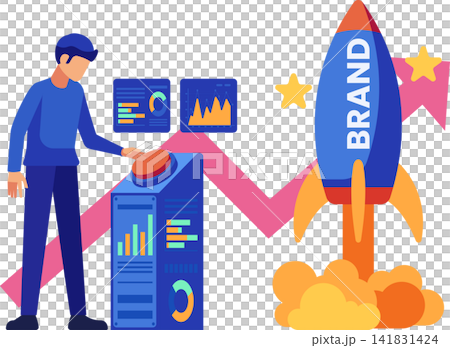 Personal Branding Growth and Rocket Launch Personal Branding Growth and Rocket Launch 141831424
