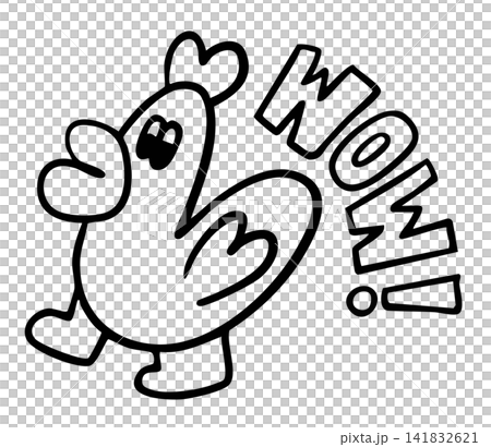 Hand drawn chicken outline for kid colouring book, art, painting, animal, icon, pet shop, vet, farm, yard, sticker, cartoon character, standee, toddler, baby, brooch, print, plush toy, doll, nature Hand drawn chicken outline for kid colouring book, art, painting, animal, icon, pet shop, vet, farm, yard, sticker, cartoon character, standee, toddler, baby, brooch, print, plush toy, doll, nature 141832621