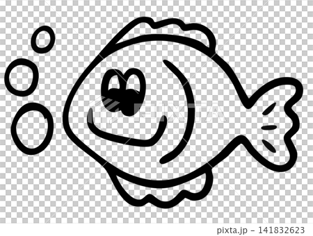 octopus, character, fish 141832623