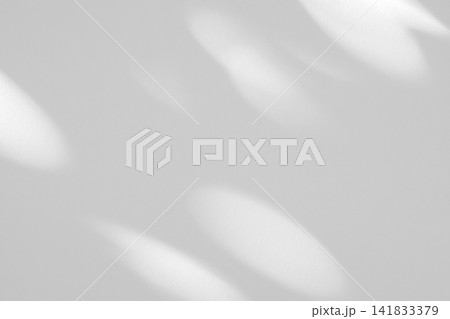 Abstract natural tree leaves shadow on white wall background Abstract natural tree leaves shadow on white wall background 141833379