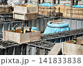 住宅基礎のアンカーボルトと型枠設置の施工詳細 141833838