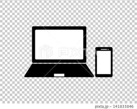 simple laptop icon simple laptop icon 141833846