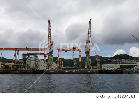 【長崎】長崎湾の風景 141834561
