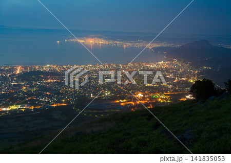 別府の夜景’大分県別府市) 別府の夜景’大分県別府市) 141835053
