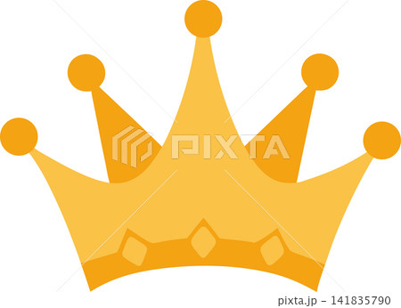 Cartoon illustration of crown vector icon for web design Cartoon illustration of crown vector icon for web design 141835790