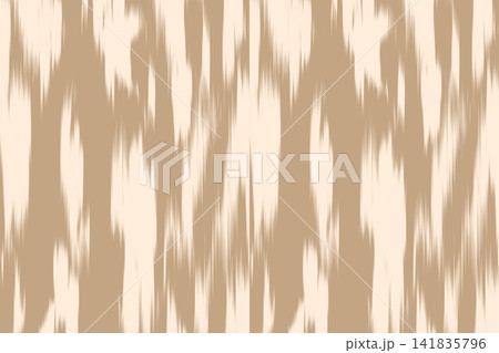 Abstract ikat art background. Uzbekistan ikat pattern. Uzbekistan fabric pattern design for background, wallpaper, textile, art, clothing, wrapping paper, scarf, carpet, print, Uzbek fabric 141835796