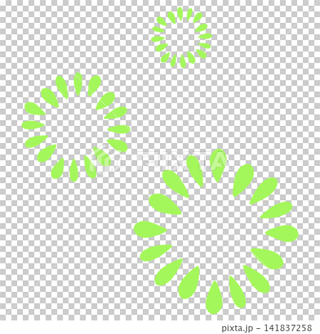 Yellow-green flower with many petals Yellow-green flower with many petals 141837258