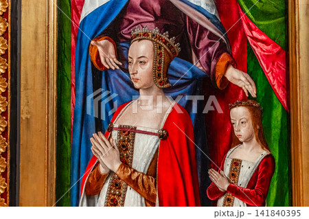 cathedral of Moulins, Allier, France, the triptych 141840395