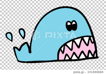 cartoon, character, fish 141840884