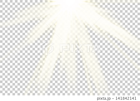薄い黄色の強い光 141842141