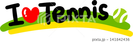 テニス tennis 141842436